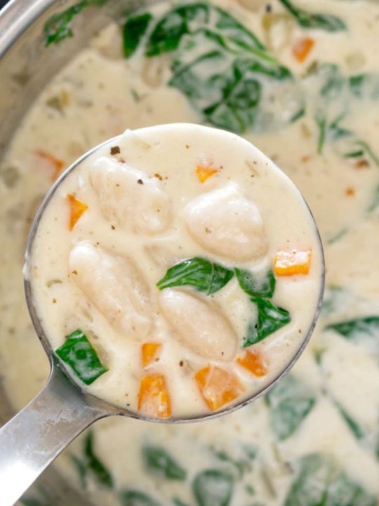 Easy Copycat Olive Garden Gnocchi Soup