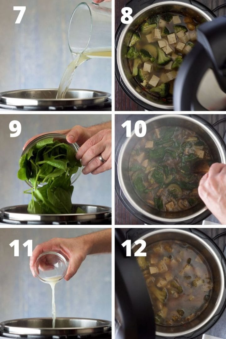 Easy Tofu Soup - The Belly Rules The Mind