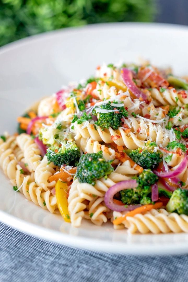 Easy Instant Pot Pasta Primavera Video Recipe