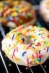 air fryer vegan donuts