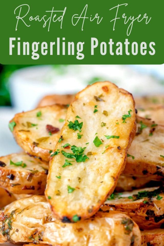 Air Fryer Roasted Fingerling Potatoes The Belly Rules The Mind