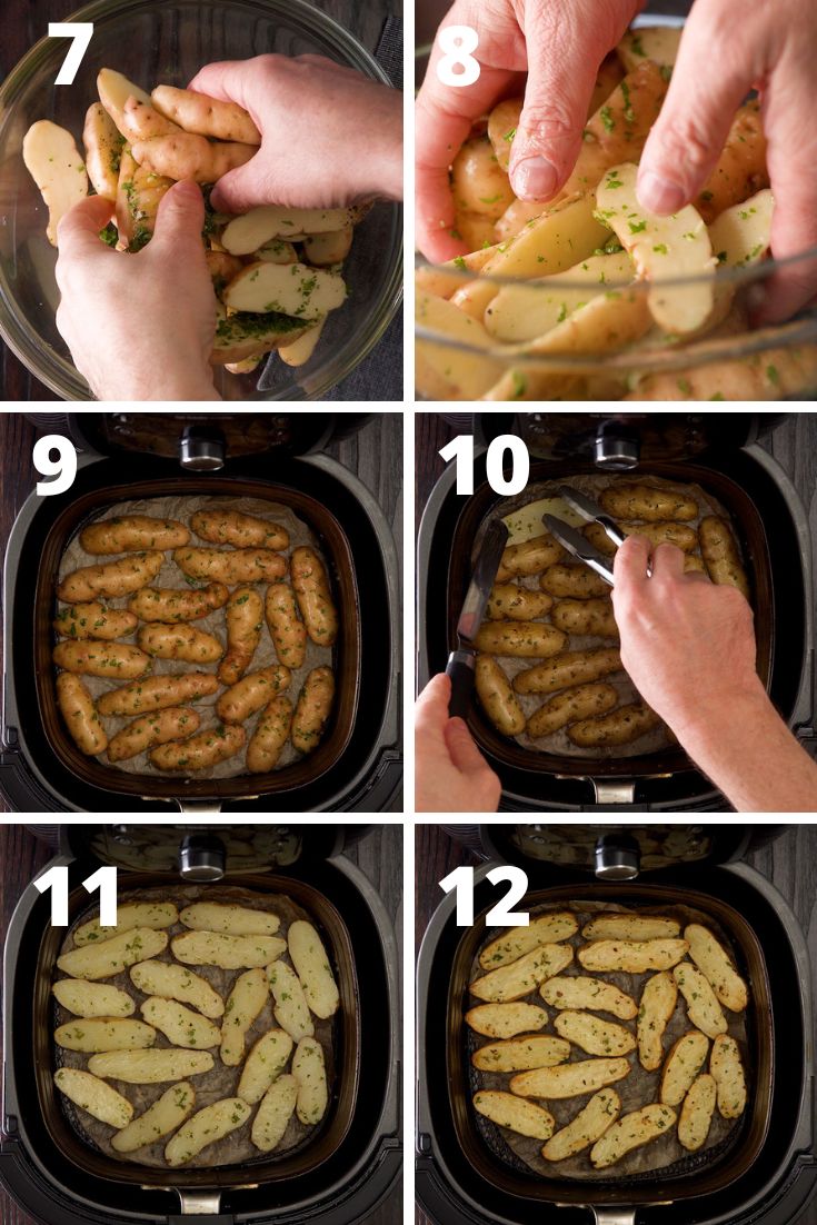 how to make air fryer fingerling potatoes
