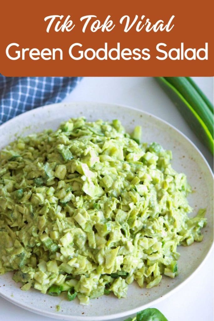 TikTok Green Goddess Salad The Belly Rules The Mind