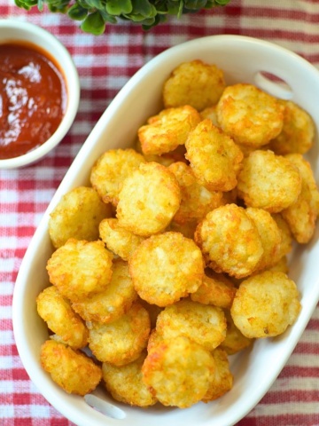 Tater tot crowns recipe