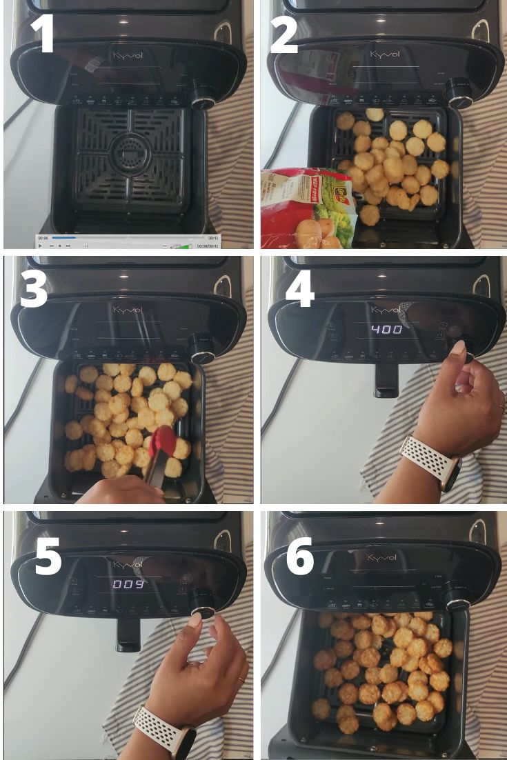 air fryer crispy crowns recipe step by step instructions