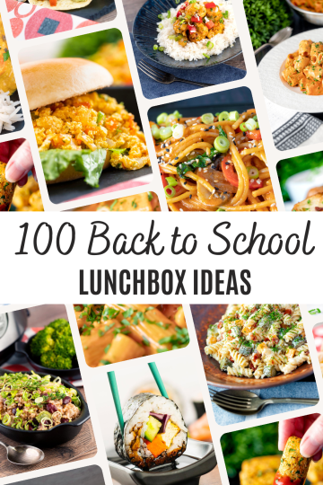 100 Back To School Lunchbox Ideas - The Belly Rules The Mind