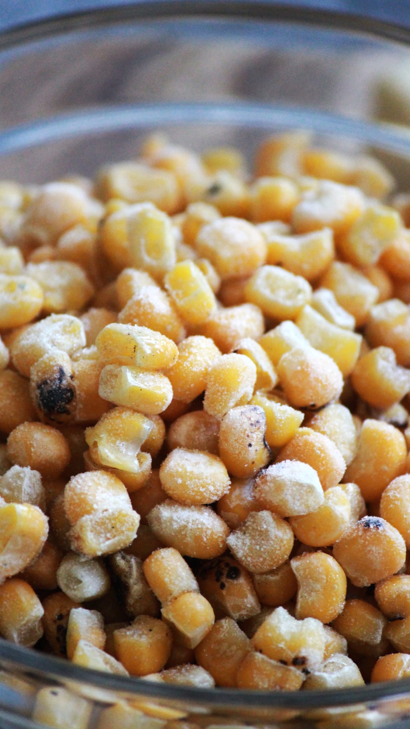 corn kernels to make elote dip