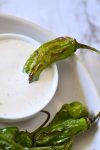 Shishito peppers in air fryer