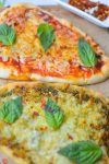 Air fryer naan pizza