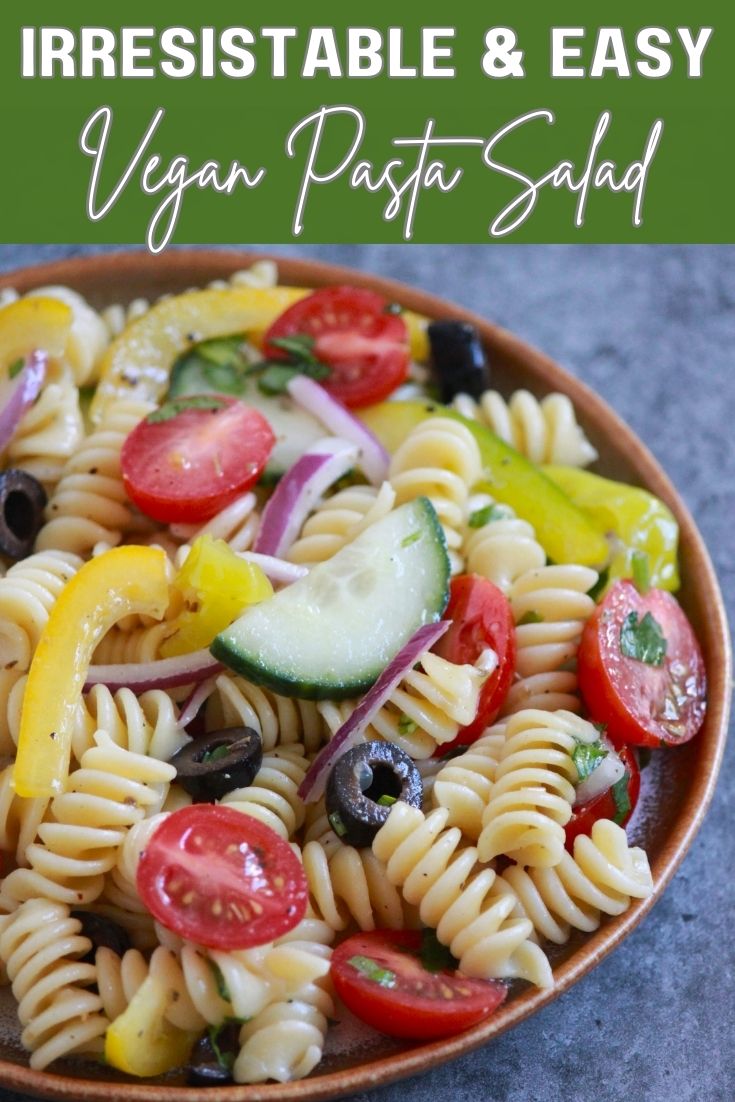 easy vegan pasta salad recipe