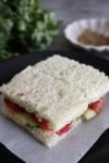 bombay sandwich on a plate