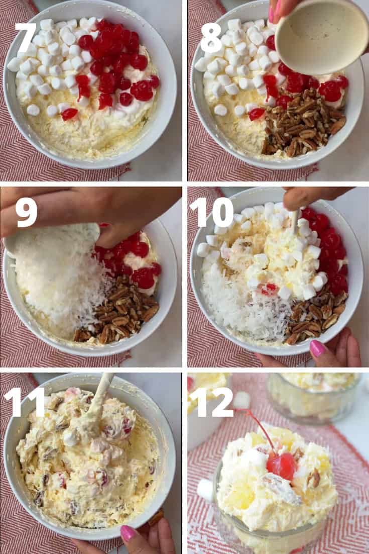 Pineapple fluff step by step recipe