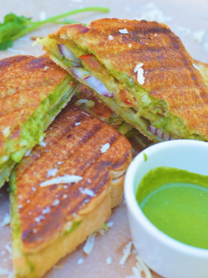 Authentic Bombay Sandwich Recipe - The Belly Rules The Mind