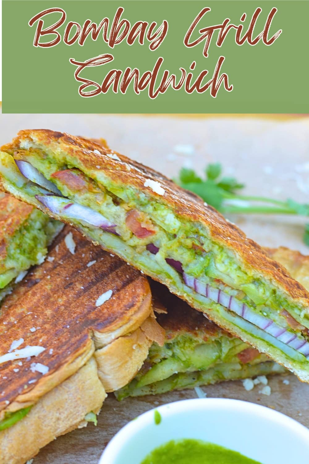 Bombay grill sandwich Recipe Pinterest Pin