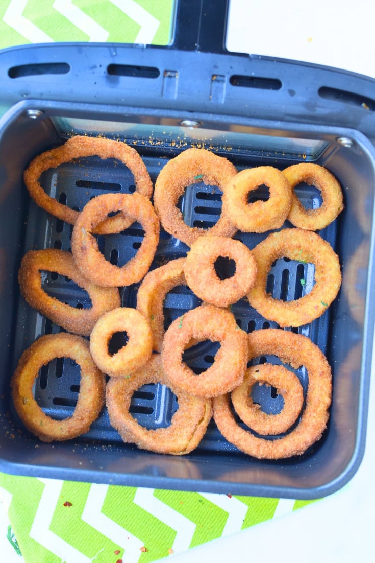 Air fryer crispy Onion rings