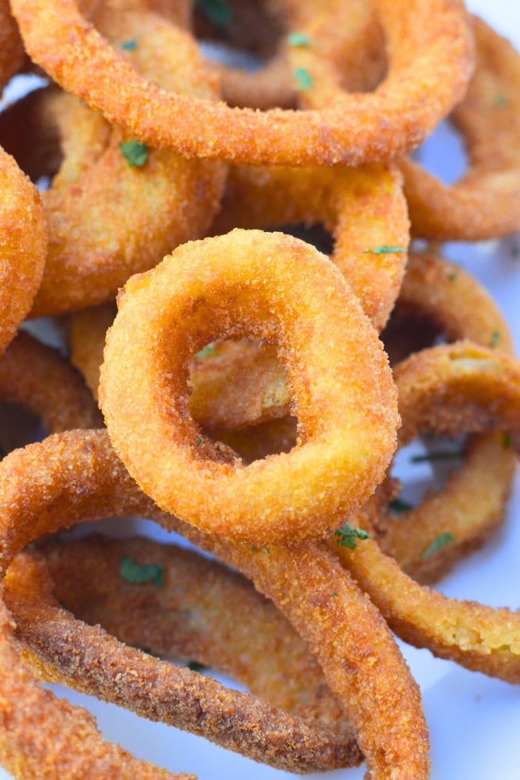 Frozen Onion rings in air fryer