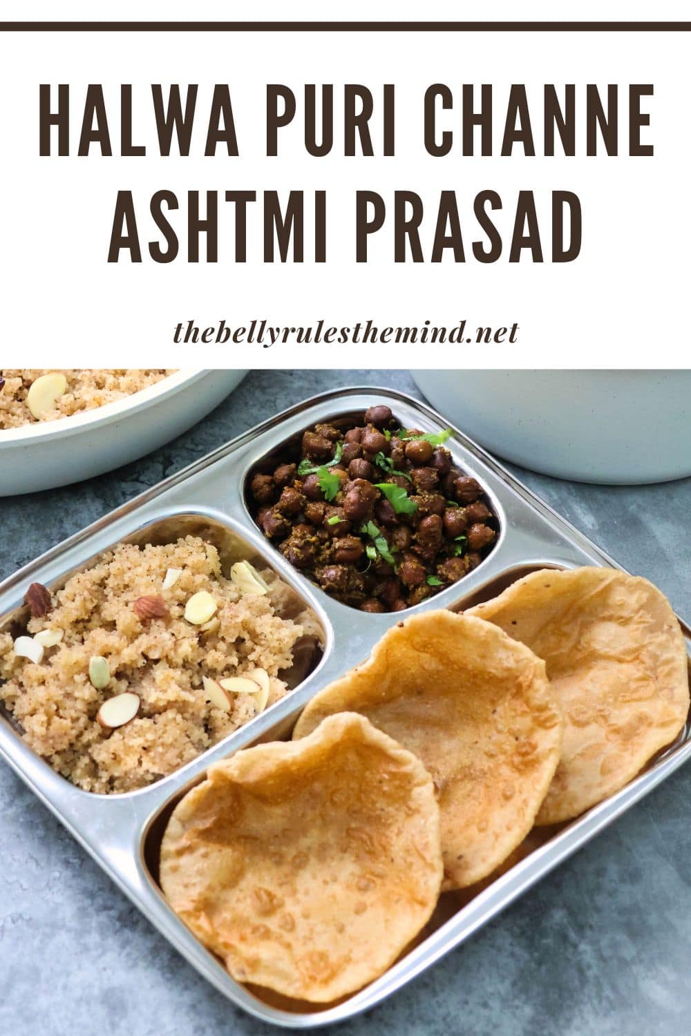 halwa puri channe ashatami prasad recipe