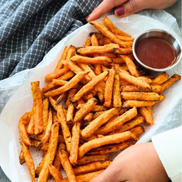 Air Fryer Frozen Sweet Potato Fries