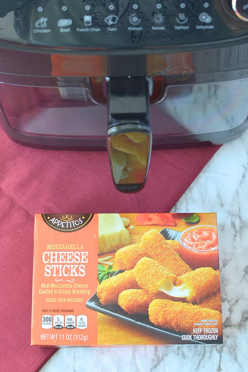 frozen Mozzarella sticks recipe