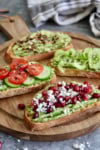 avocado toast recipes with topping ideas