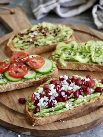 avocado toast recipes with topping ideas