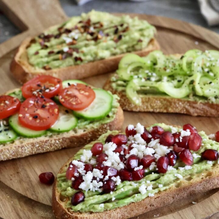 avocado toast recipes with topping ideas