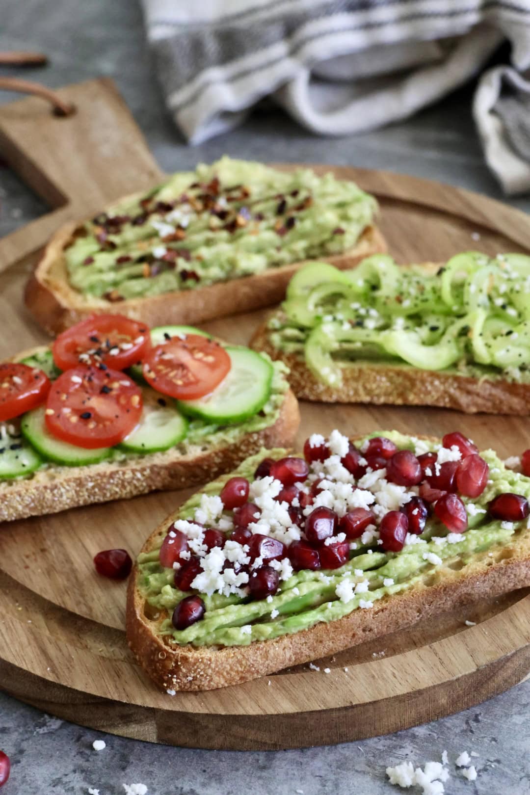 avocado toast recipes with topping ideas