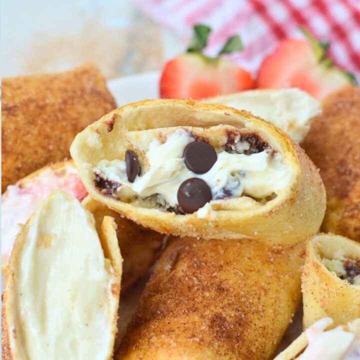 Crispy Cheesecake Chimichanga (3 Flavors)