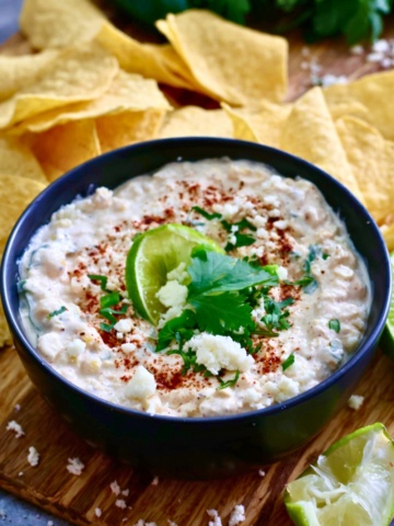 elote dip mexican street corn dip