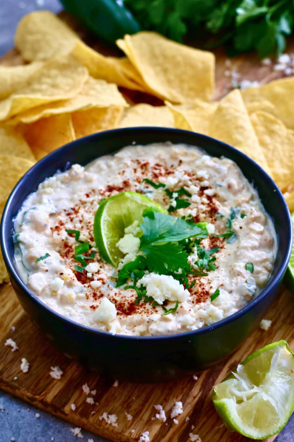 elote dip mexican street corn dip