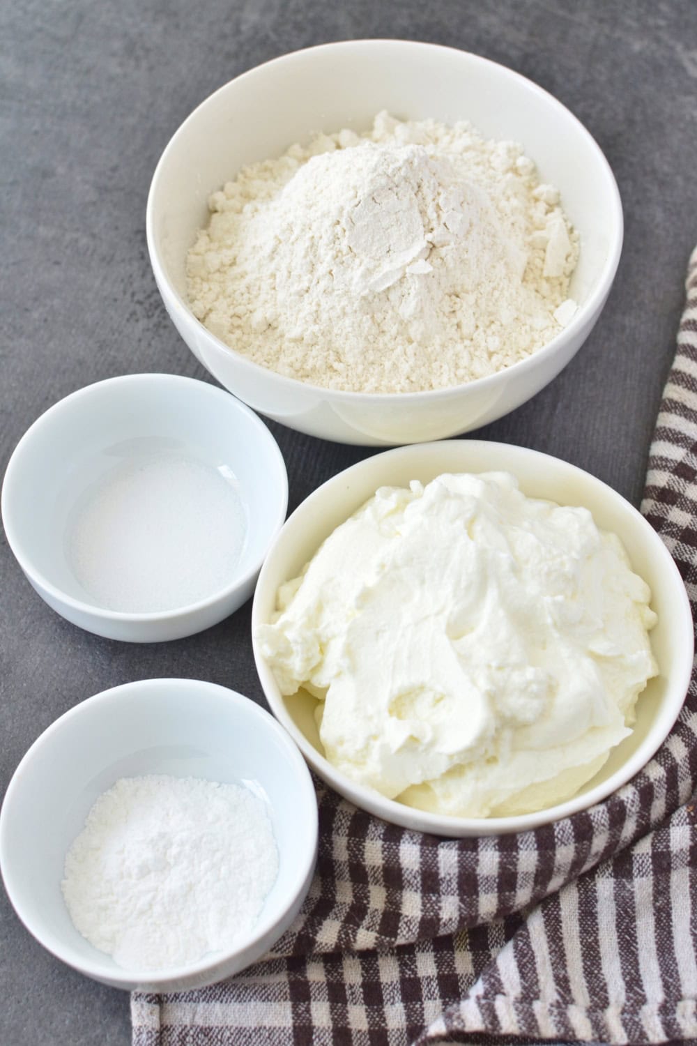 Greek yogurt bagels ingredients