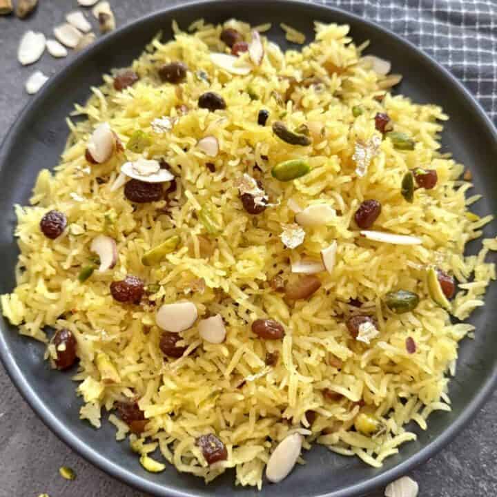 Easiest Zarda Recipe (Meethe Chawal / Sweet Rice) Fluffy Rice Everytime