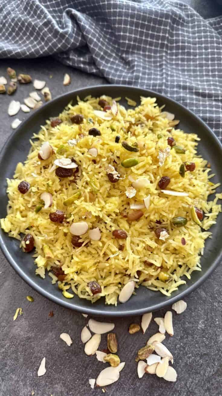 Jarda Rice Easiest Zarda Recipe (Meethe Chawal / Sweet Rice) Fluffy Rice Everytime ...