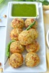 Sabudana vada in appe pan