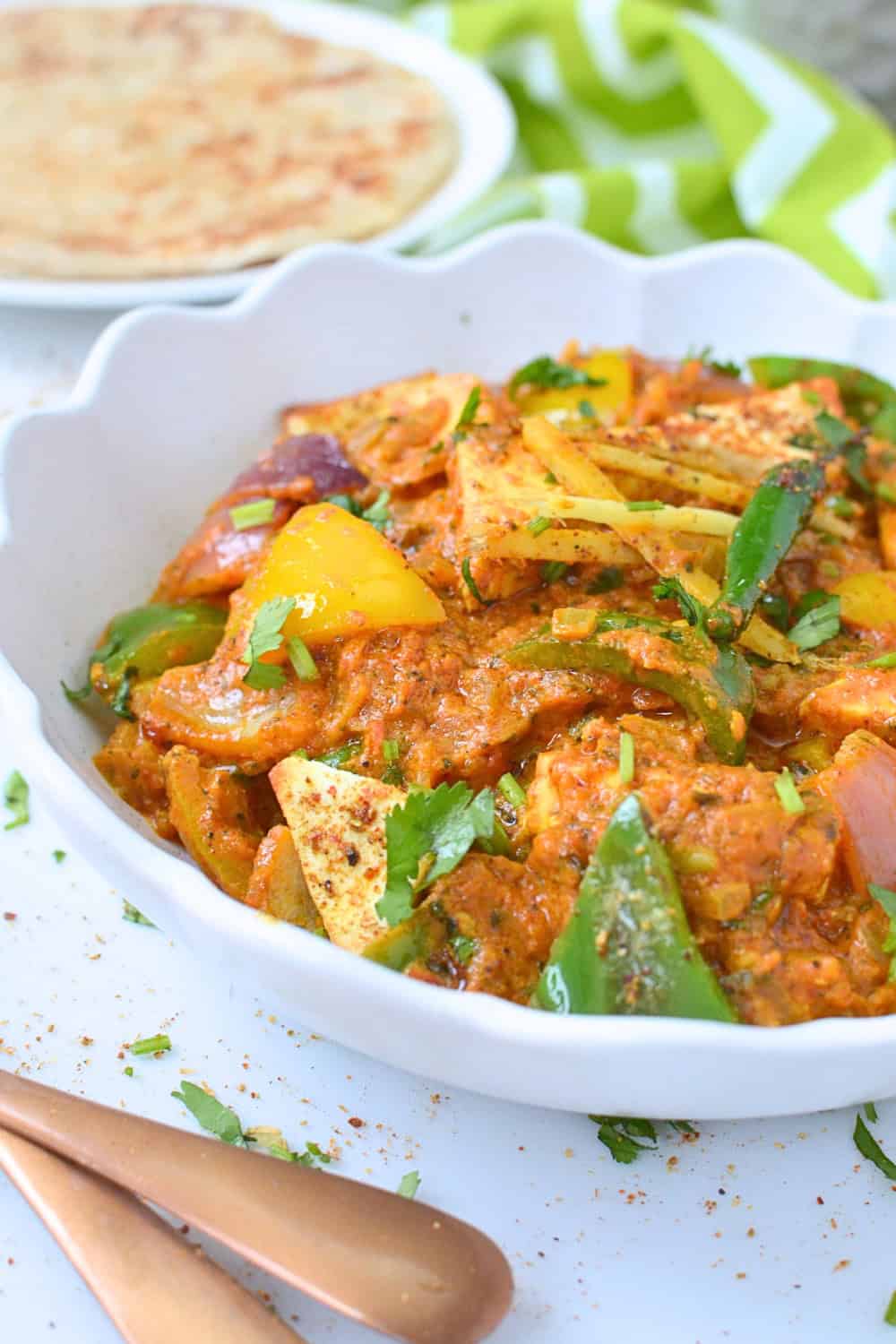 Restaurant style Kadai Paneer recipe