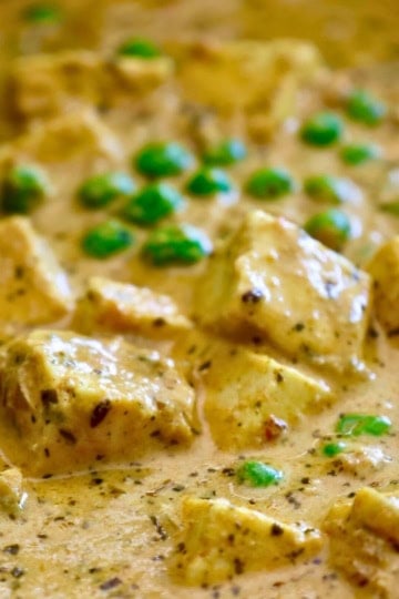 mutter paneer recipe