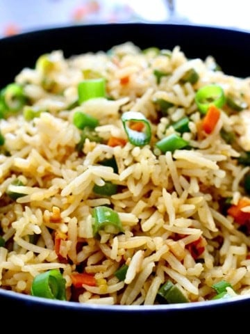 indo chinese veg fried rice