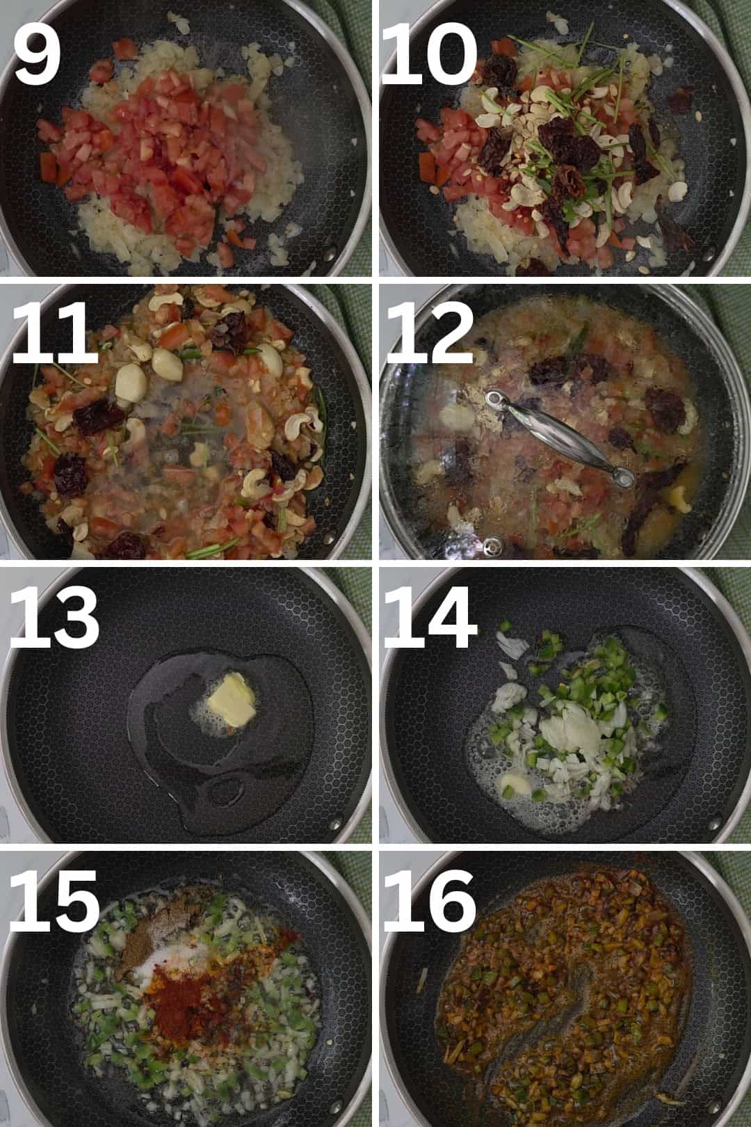 step by step recipe to make paneer lababdaar  gravy