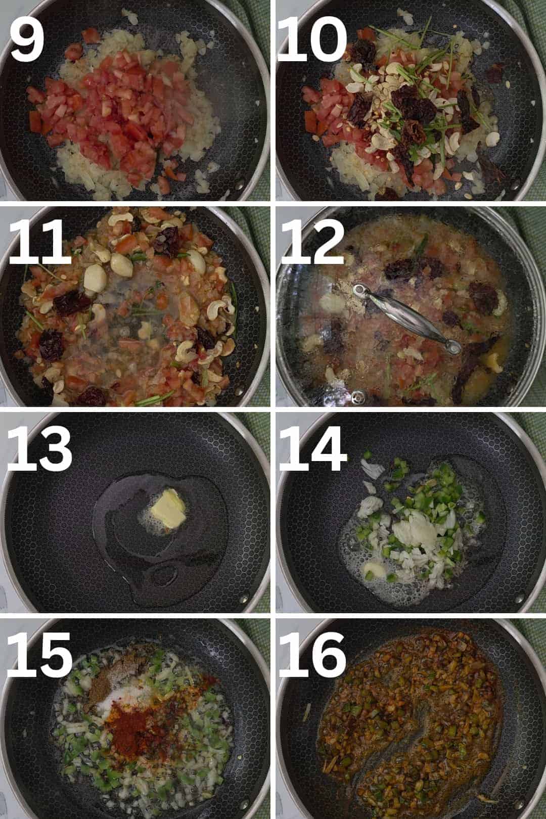 step by step recipe to make paneer lababdaar  gravy