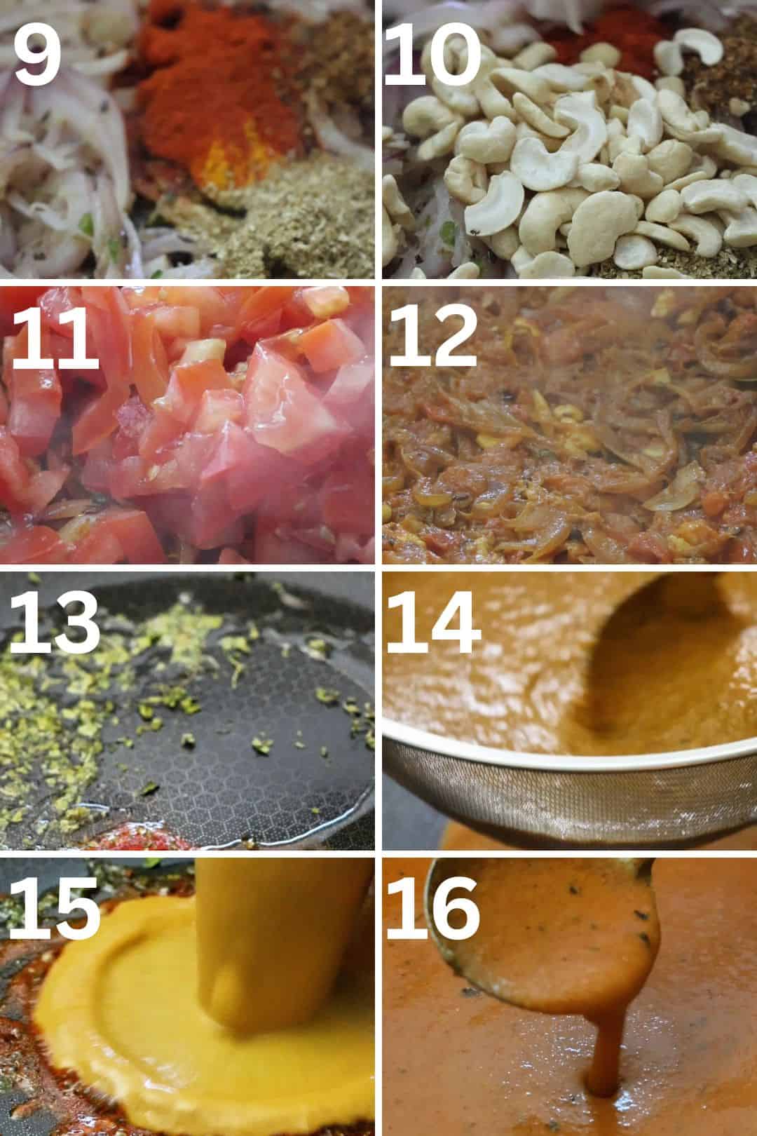 how to make paneer pasanda instructions