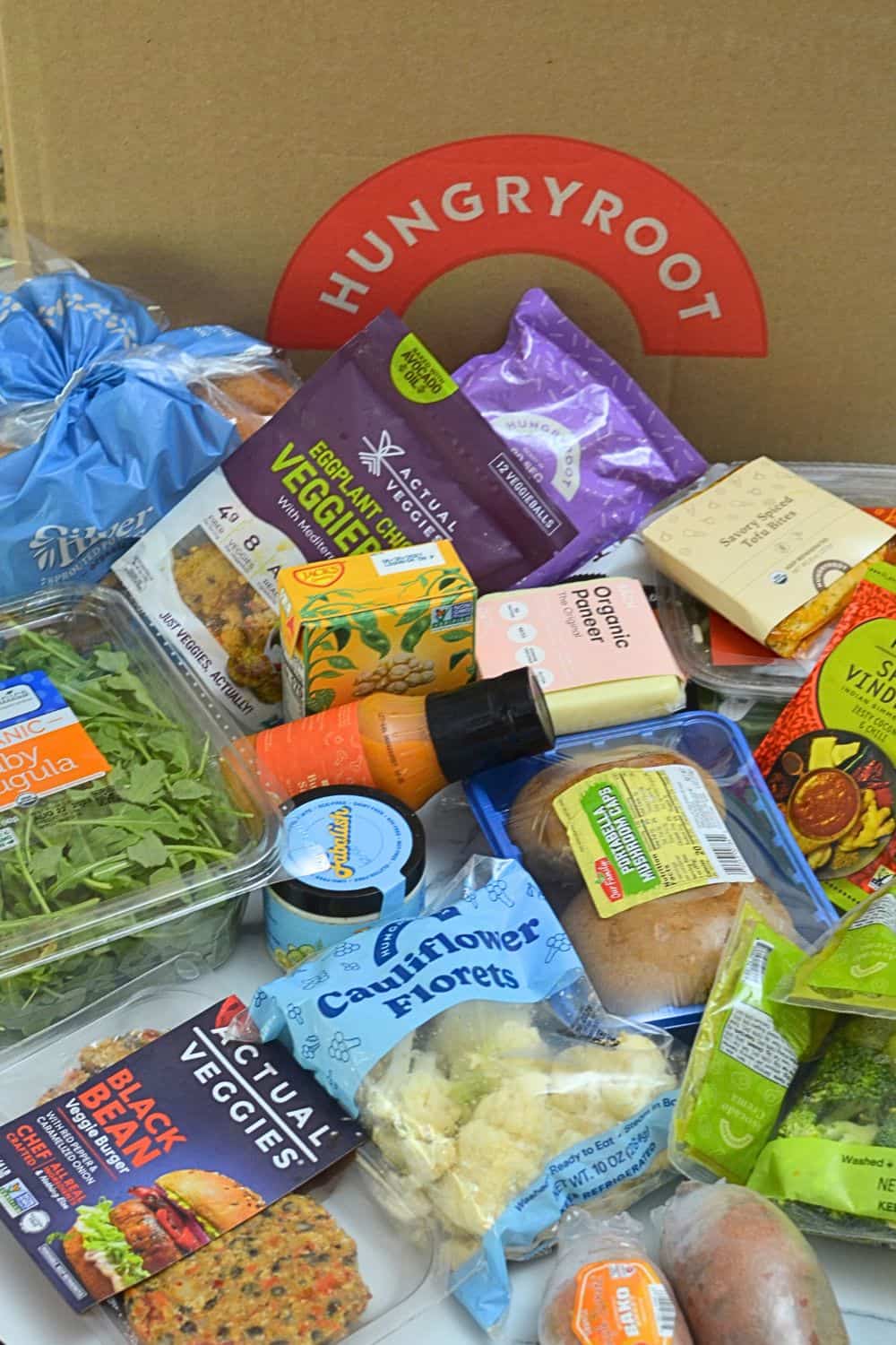 Hungryroot  package contents