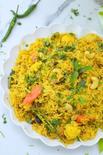 instant pot veg biryani