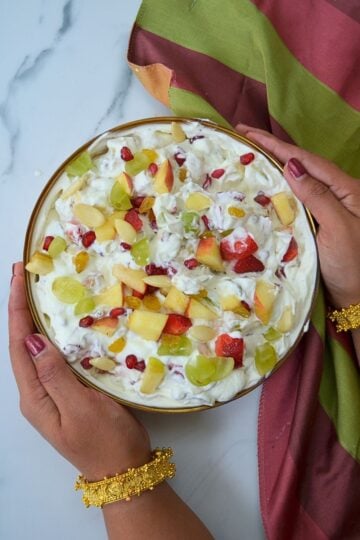 fresh fruit cream