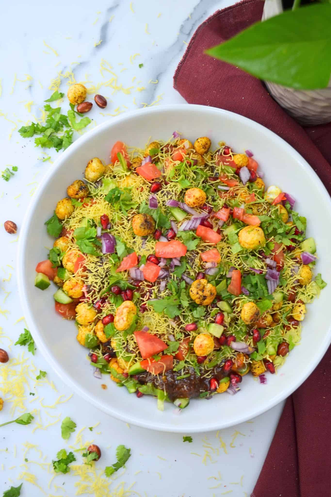 Makhana chaat recipe