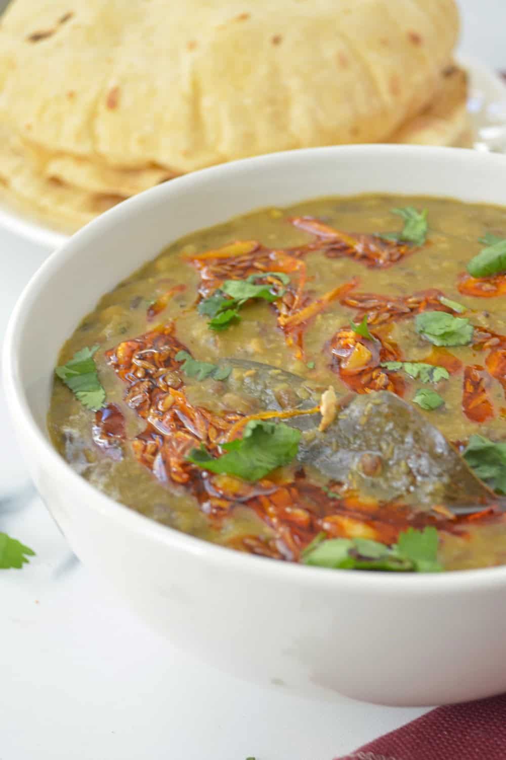 Instant Pot Spicy urad dal , langar Walli dal