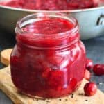 cranberry chutney launji