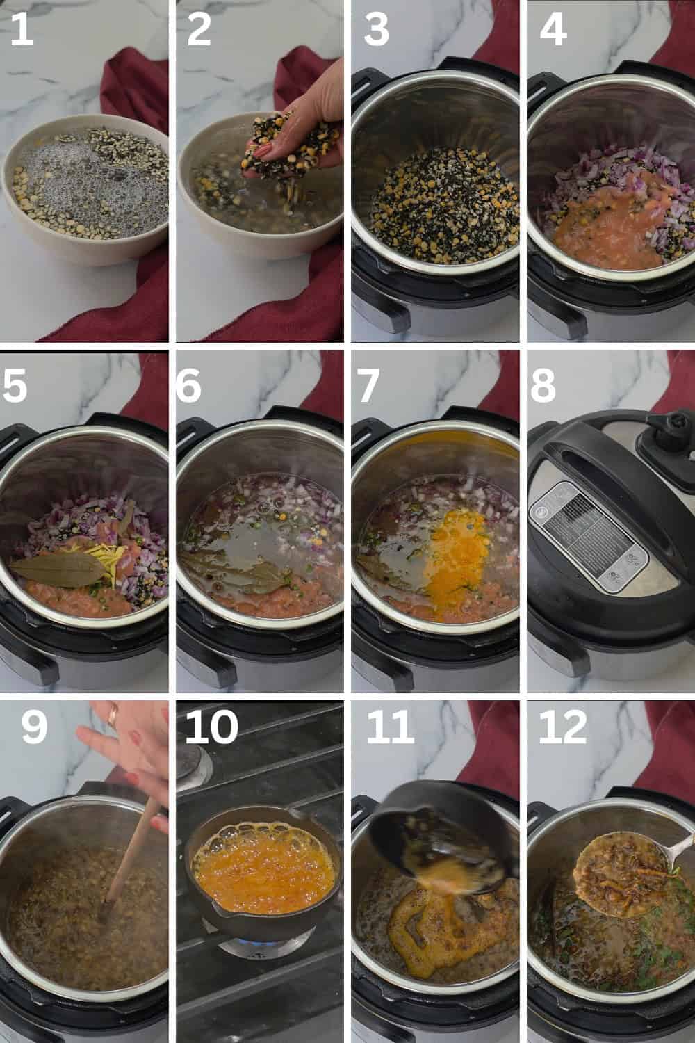 Langarwali Dal — Amritsari Dal, Maah-Choliya Di Dal