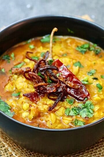 how to make Chana Dal in Instant Pot