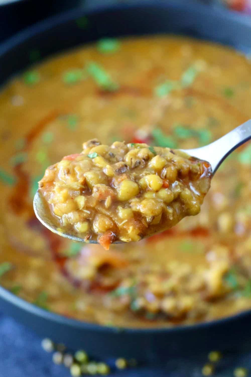 Green Mung Dal Instant Pot Recipe
