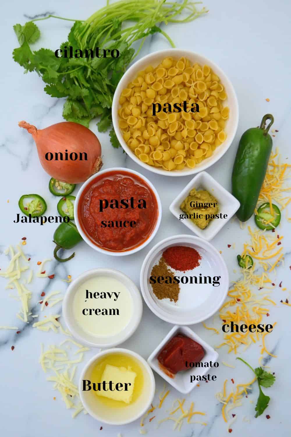 Tikka masala pasta, masala pasta, spicy pasta